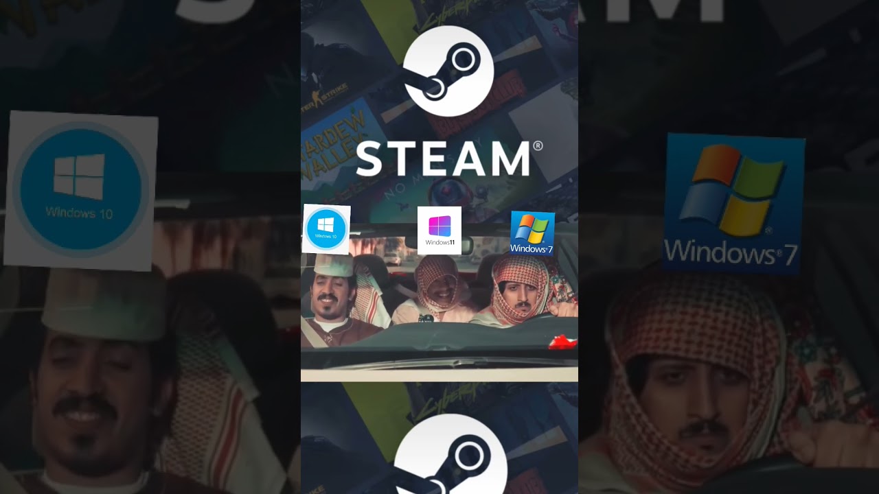 Windows 7 больше не работает в Steam🥺 