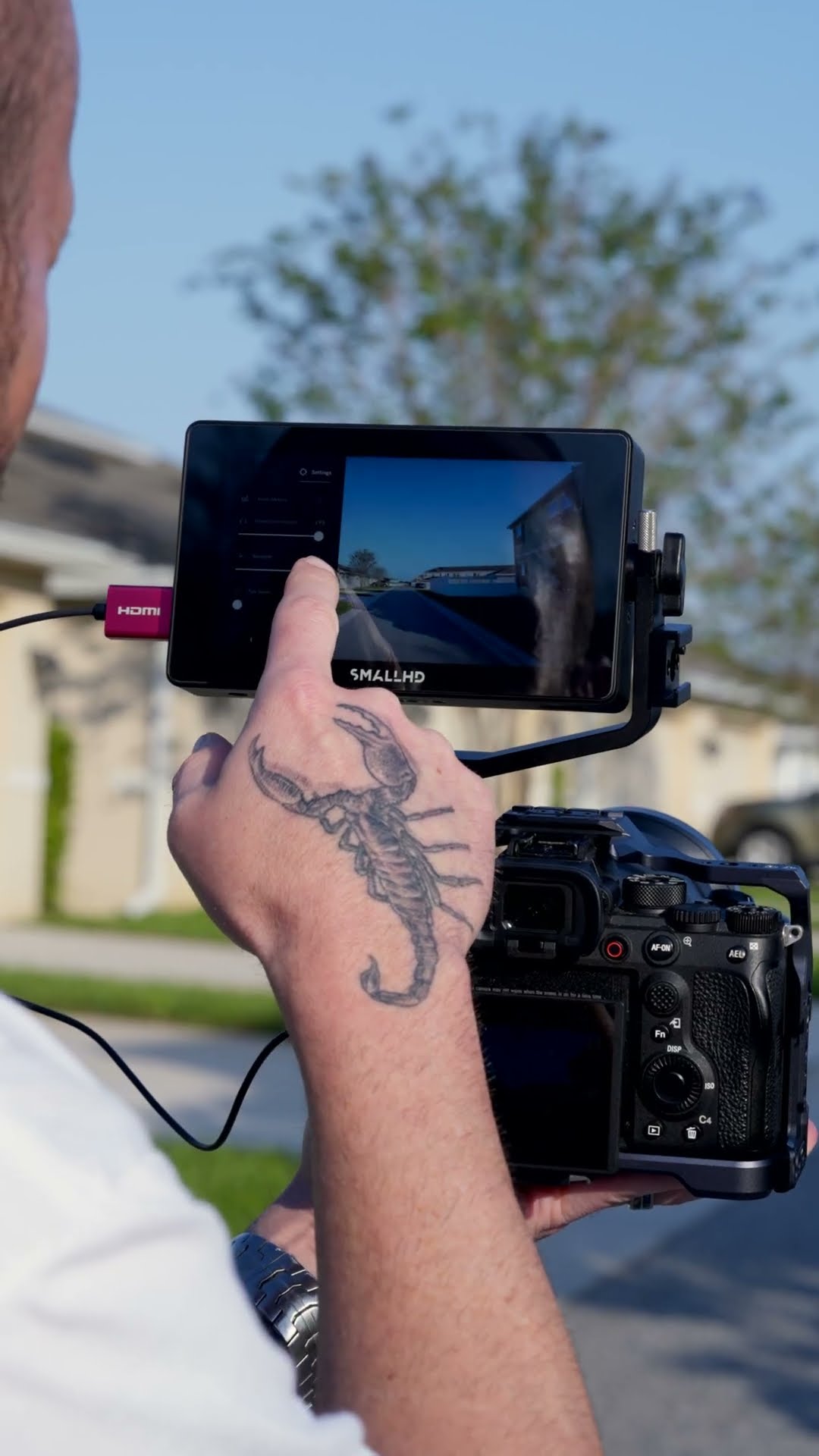 SmallHD Action 5 Review pt.1 - Features I Like! - YouTube