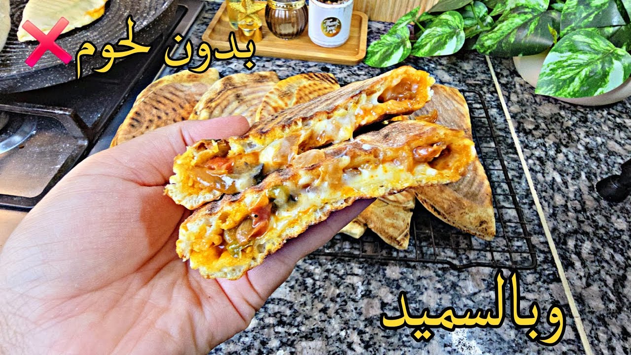 فطائر طاجين بالسميد💯جربي هذي الوصفة بلا دلك خلطي وطيبي فالطاجين😱بدون لحوم❌ بحشو بنين و بعجينة خفيفة🪶