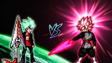 Kazuki (Petamynx) (New) VS Goku Black SSR DBFZ V2 in Jump Force Mugen