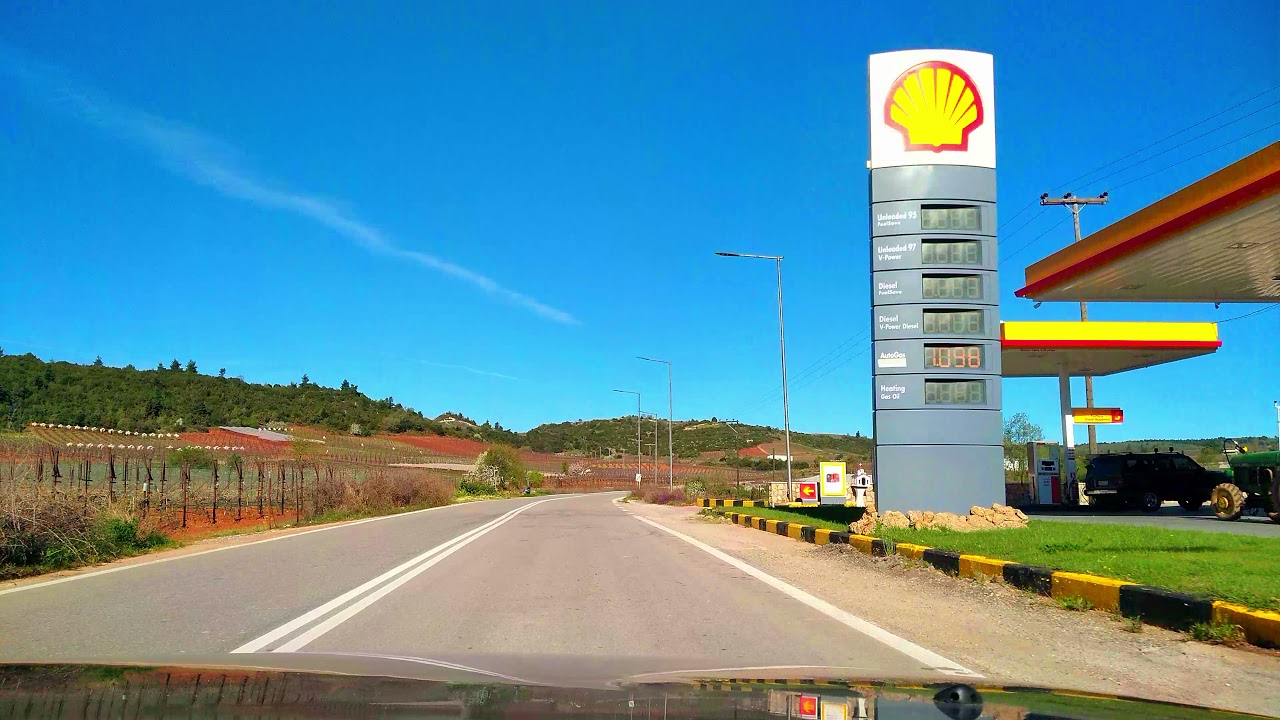 Route in Greece, Kiato - Stimfalia