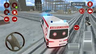 American Ambulance Emergency Simulator 2022 - Ambulance Games Android Gameplay screenshot 2