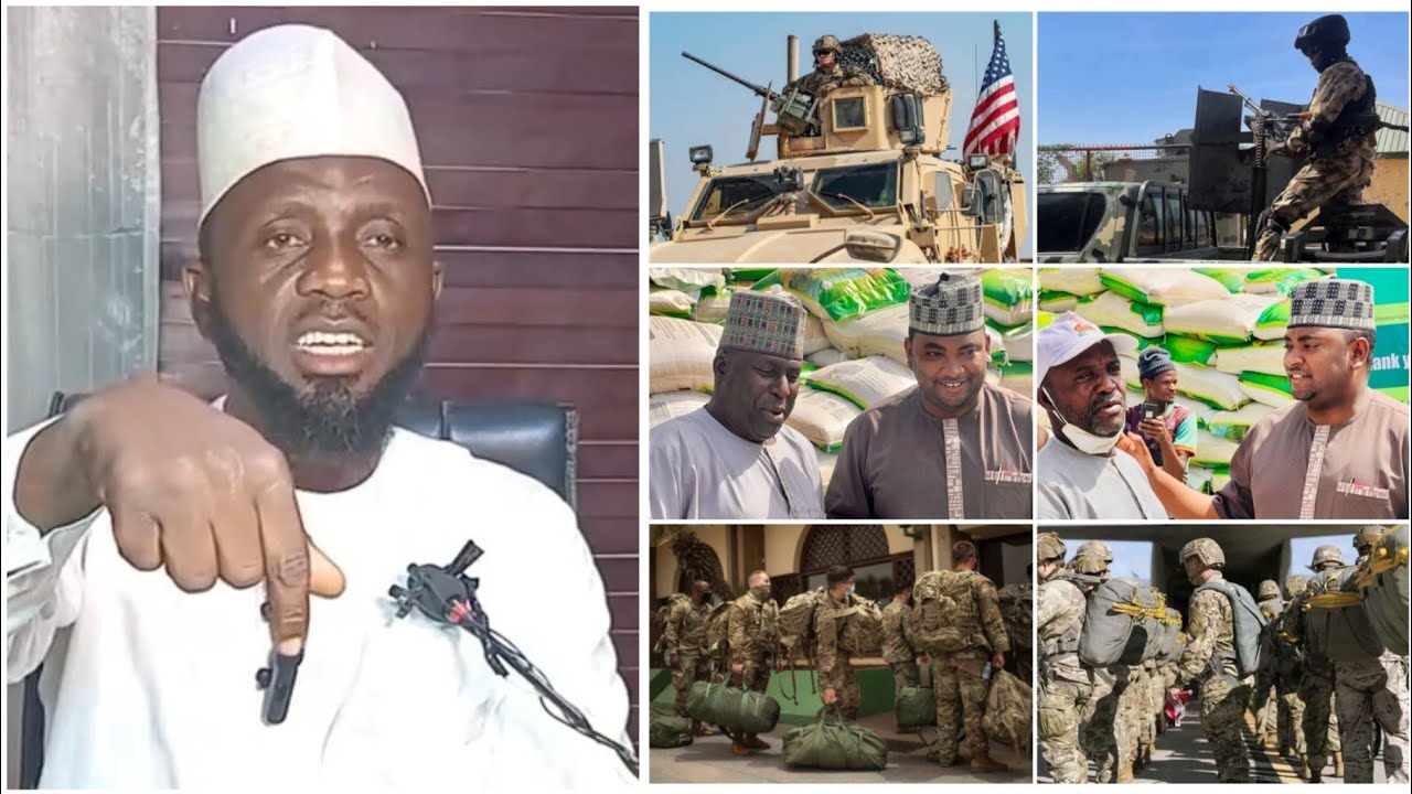 Allah Ya Ts!newa Uwar Me Karya: Zazzafan Sakon Sheikh Sani Isah Bayan Zuwan Sojojin America Maidugur