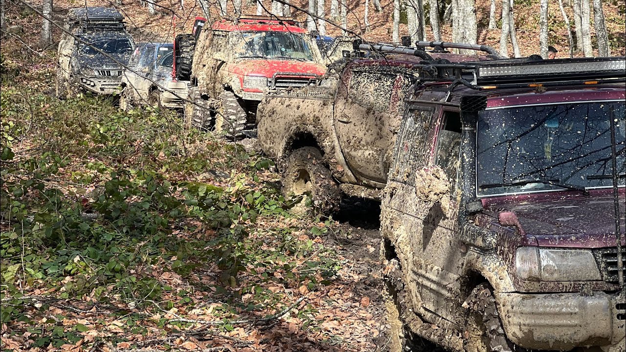 Zorlu Yollar Zorlu Parkurlar Offroad'un Hakkını Verenler