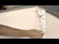 Vidéo: Kit pour Meuble Volet Roulant Cuisine Blanc Mat 150x60