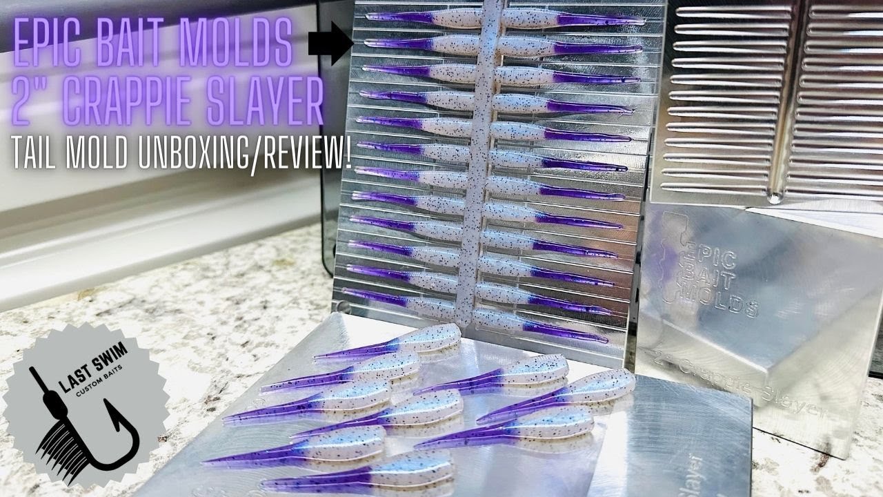 Epic Bait Molds 2" Crappie Slayer Tail Mold Unboxing/Review! YouTube