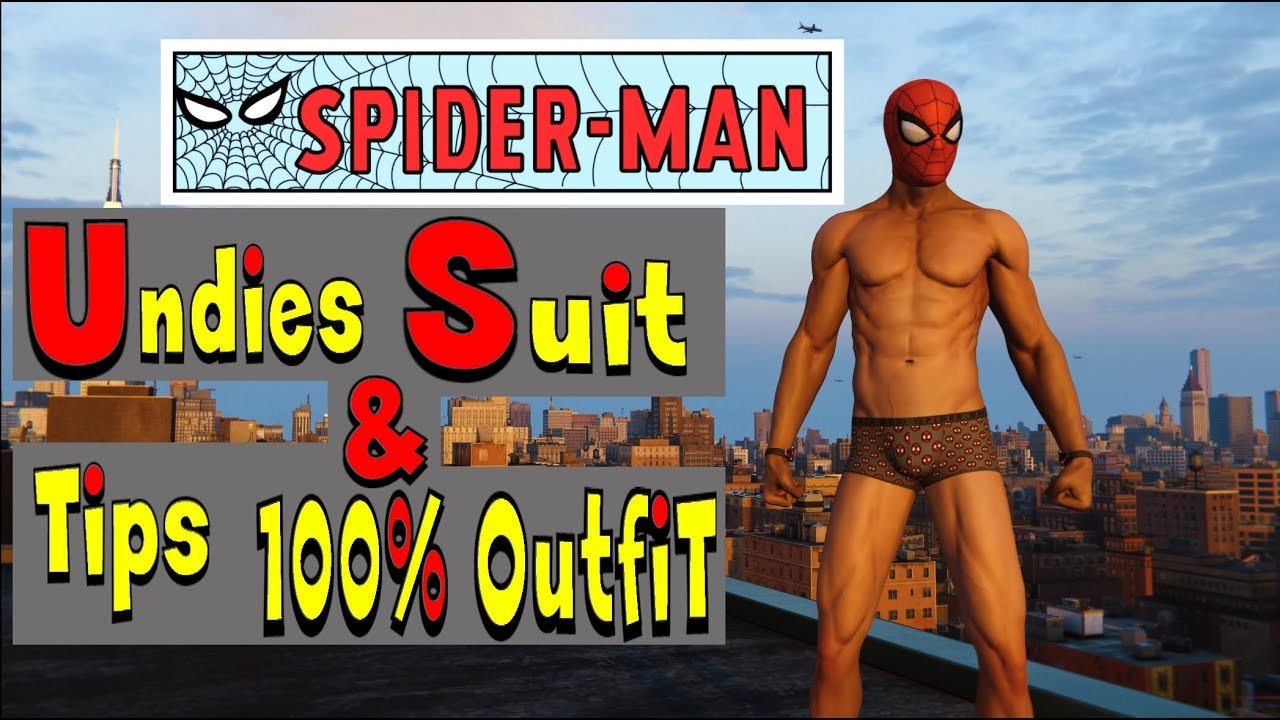 spider man undies suit