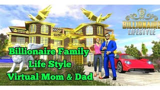 Billionaire Family Life Style: Virtual Mom & Dad by  TwoTwenty Games Android Gameplay HD screenshot 3