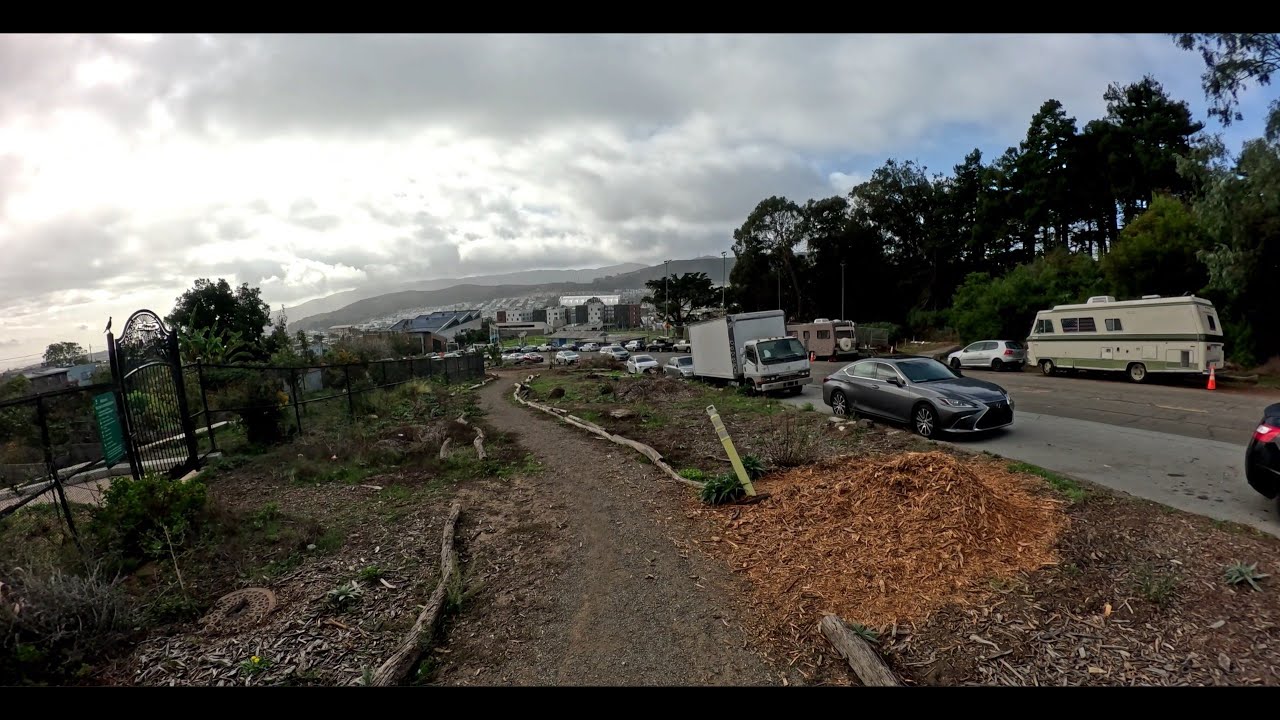 San Francisco The Roundabout | Leg 3: Visitacion Valley Greenway-Daly City BART | Cycling POV 4K