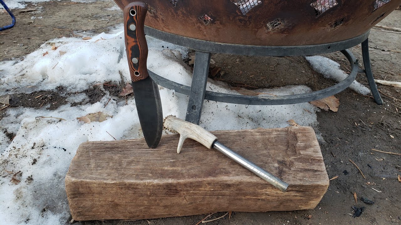 Ferro rod and Fat wood fire, quick and easy!