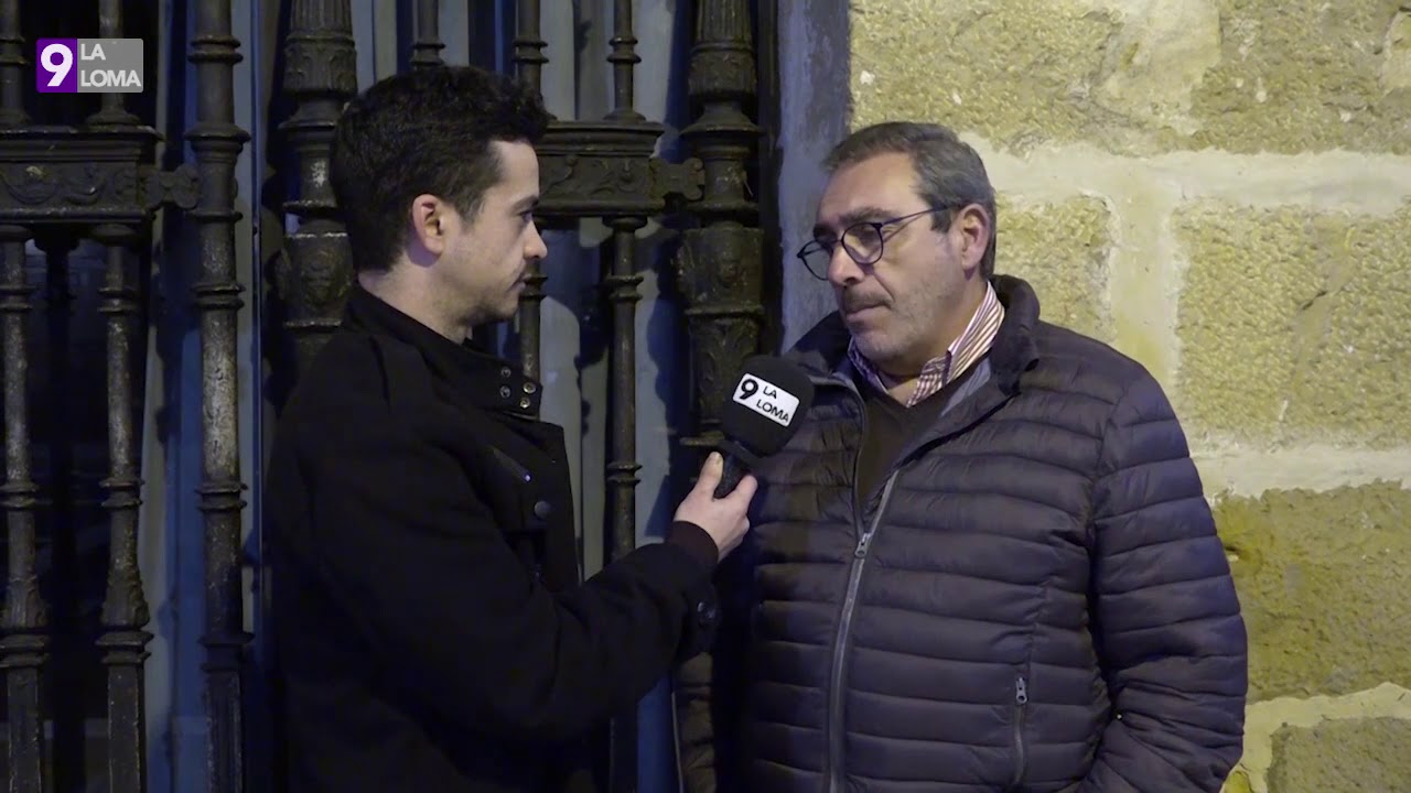 Navidad en La Loma · Felipe Torres, presidente de la Unión de Cofradías de Úbeda