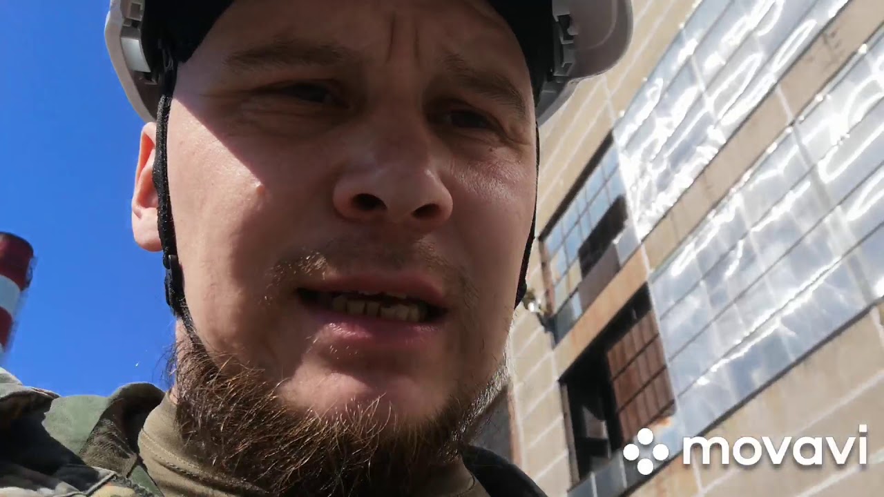 Высотные работы. Безымянская ТЭЦ. Ремонт КТЦ. Промышленный альпинизм.