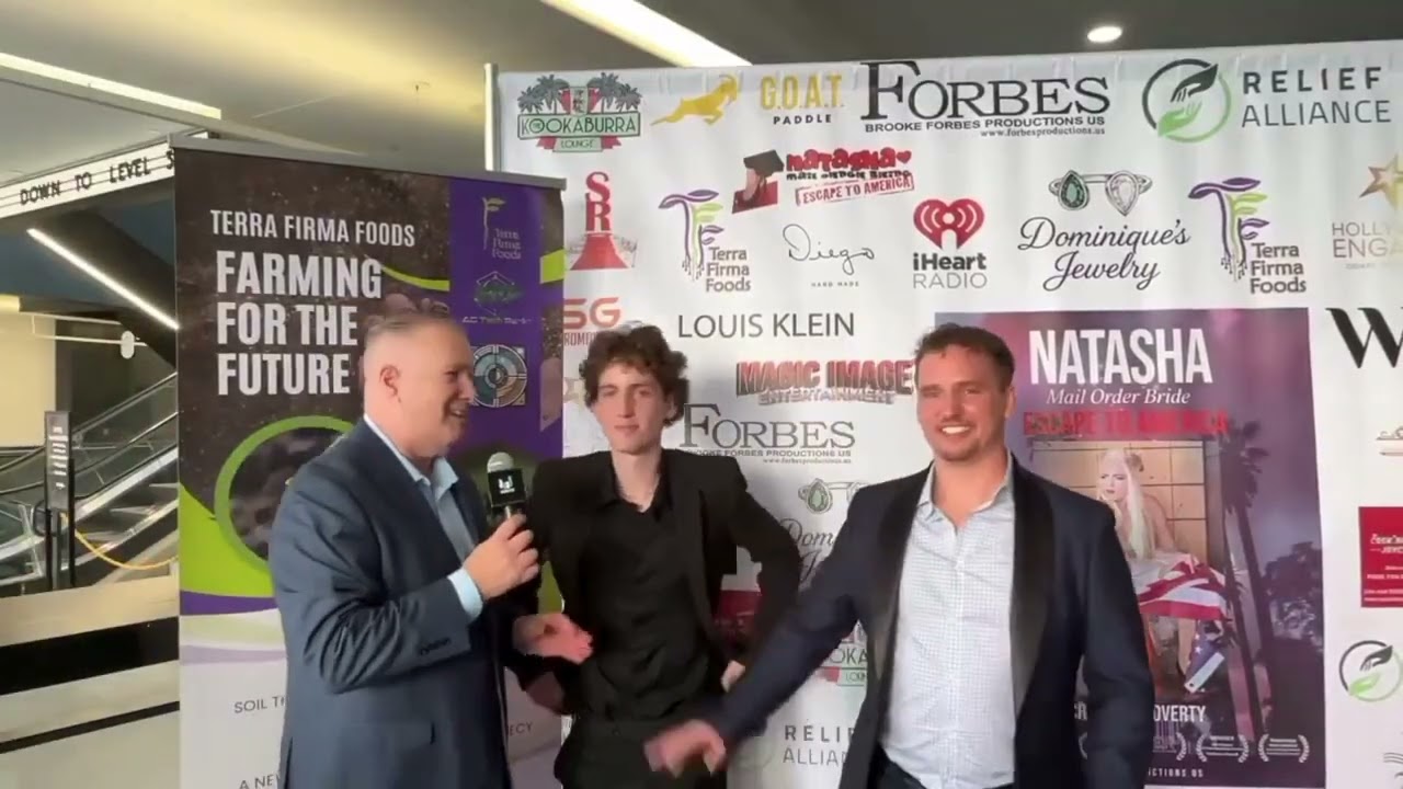 Jeremy & Aiden McNally Interviewed by Charley Sharp | BPMBEATS1 iHeartRadio | The Stained Red Carpet