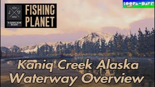 Fishing Planet Kaniq Creek Alaska Waterway Overview screenshot 2