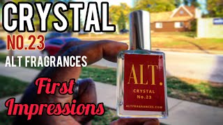 Crystal No. 23 by ALT Fragrances | Inspired by Baccarat Rouge 540 | First Impressions