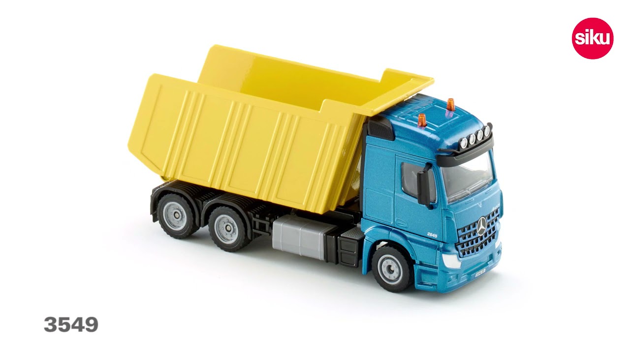 Siku 3549 Super Mercedes-Benz Arocs with Tipping Trailer Scale 1