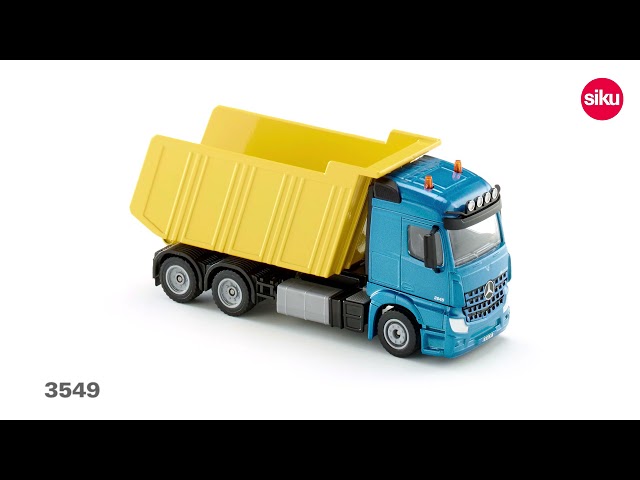 Siku 3549 Super Mercedes-Benz Arocs with Tipping Trailer Scale 1