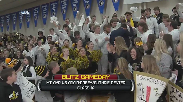 Blitz Gameday gets charged up in Adair-Casey/Guth....