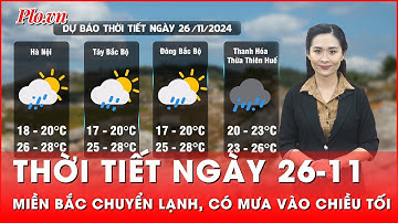 Thời tiết ngày 26-11: Miền Bắc bước vào đợt mưa rét đầu tiên trong năm, mưa tập trung vào chiều tối
