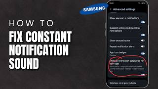 How To Fix Constant Notification Sound on Samsung Phone (2026) | Notification Sound Keeps Going Off