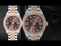 Rolex Datejust 28 Steel Rolesor Everose Gold Diamond Ladies Watch 279381 | SwissWatchExpo