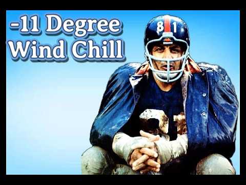 The Freezing Cold 1963 NFL Championship Game (In Vivid Color)