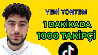 TİKTOK TAKİPÇİ HİLESİ - 1 DAKİKADA 1000 TAKİPÇİ (Tiktok Takipçi Hilesi)