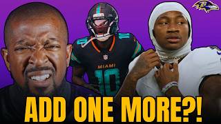 REPORT: RAVENS MAY STILL ADD ANOTHER WR! | THIS WR ROOM STILL HAS QUESTIONS!
