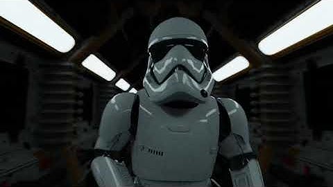 CGI Fan Film - Star Wars First Order Stormtroper At The Gym