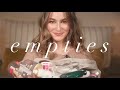63 Products I Finished in 2022... and which I&#39;d repurchase ✨ EMPTIES | Karima McKimmie