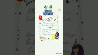 Contoh undangan ulangtahun dalam bahasa inggris.tutor?