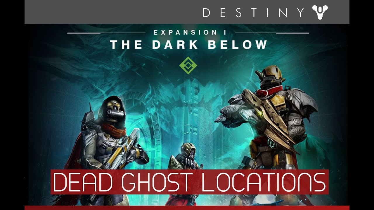 Destiny - The Dark Below - All Dead Ghosts Locations (Ghost Hunter Achievement / Trophy)
