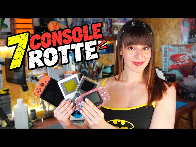Ho riparato 7 console in una notte