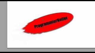 Photoshop : Der Wischfinger - Logo ( Toolvorstellung Teil 1 )