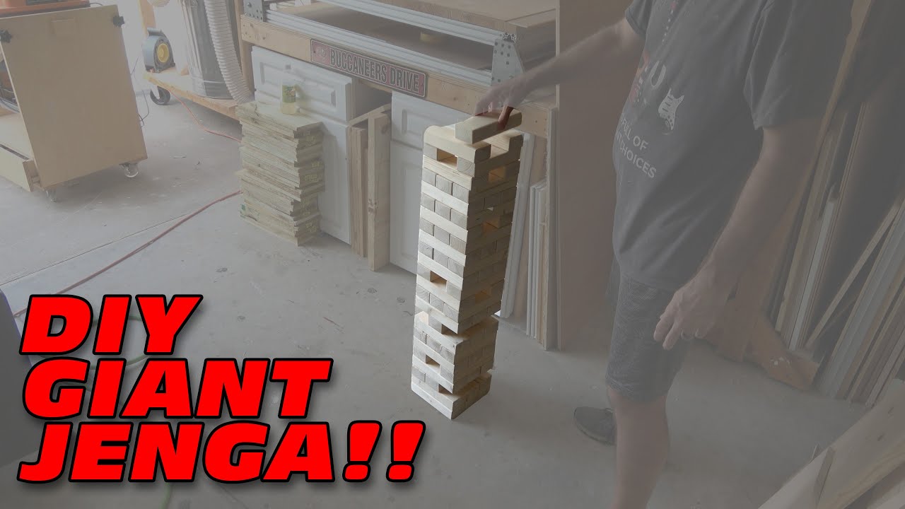 DIY Giant Jenga