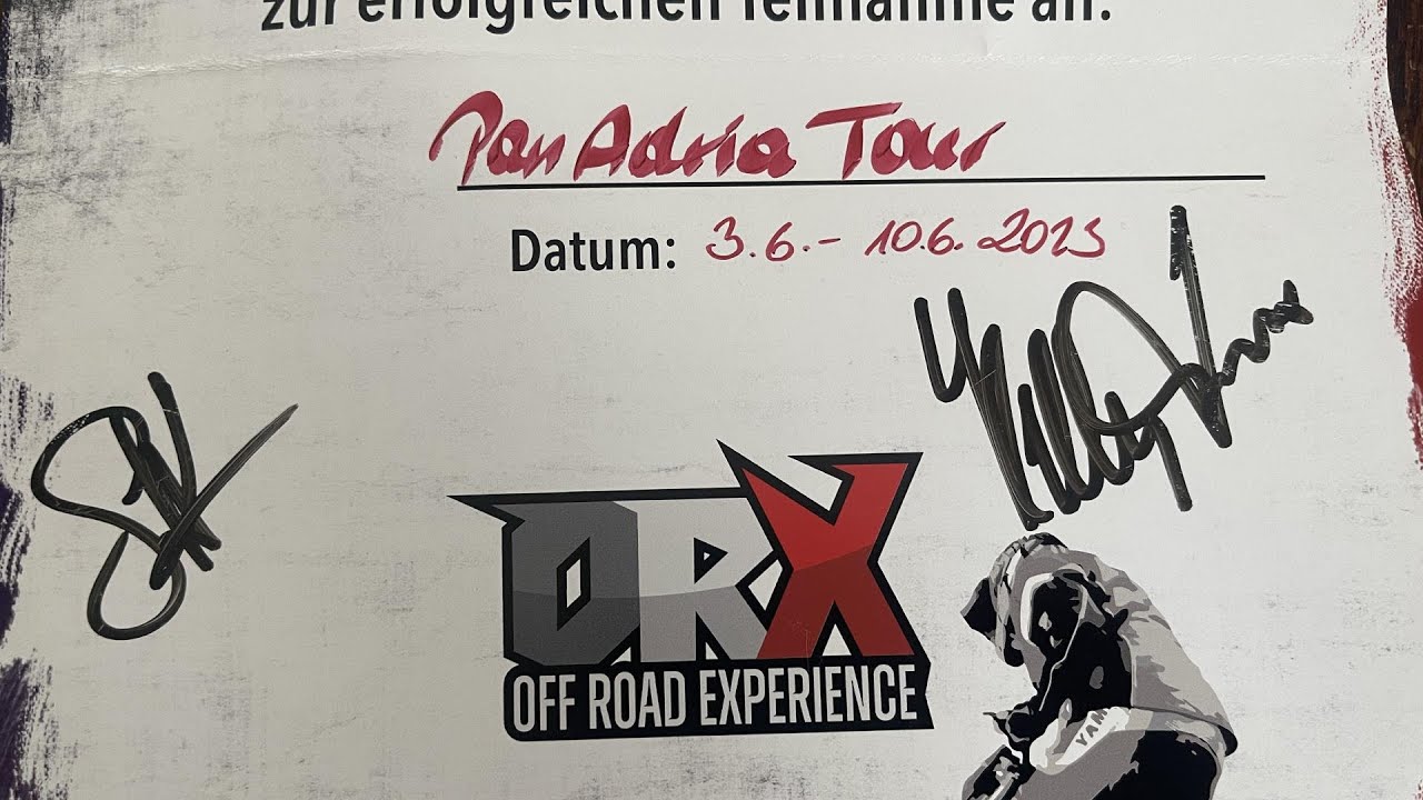 Teaser....1000km nach Split....Die Fahrwegenen