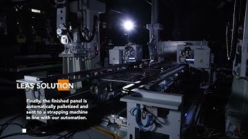 LEAS Assembly and Welding for wire mesh panels