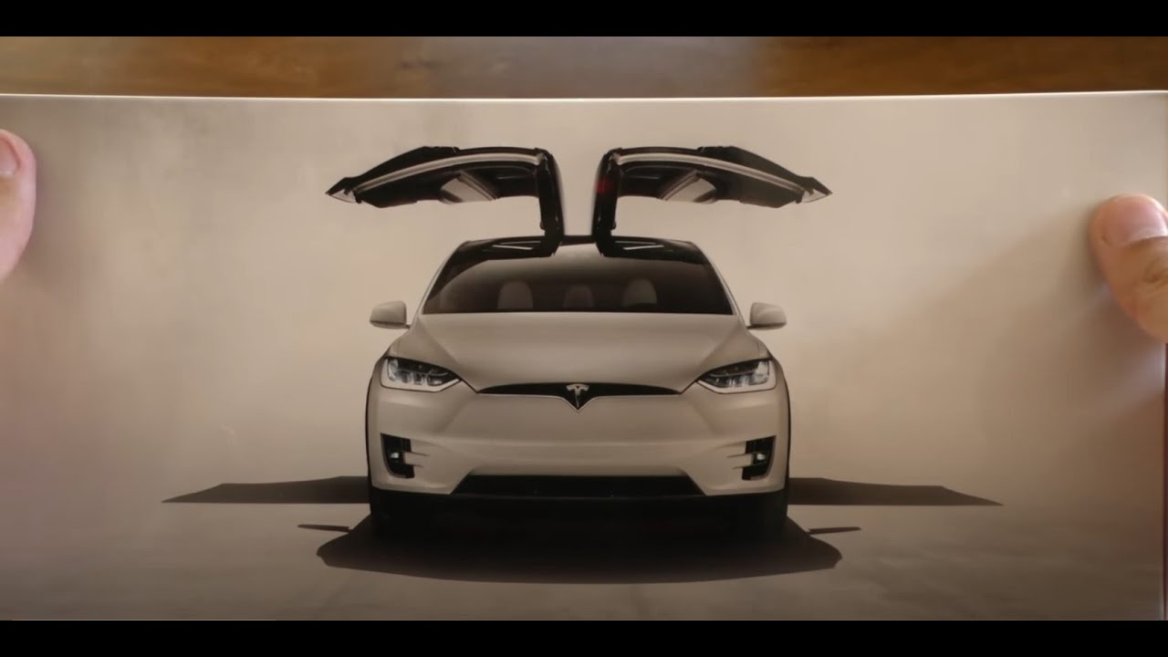 Official Tesla Model X 1:18 Scale Model 