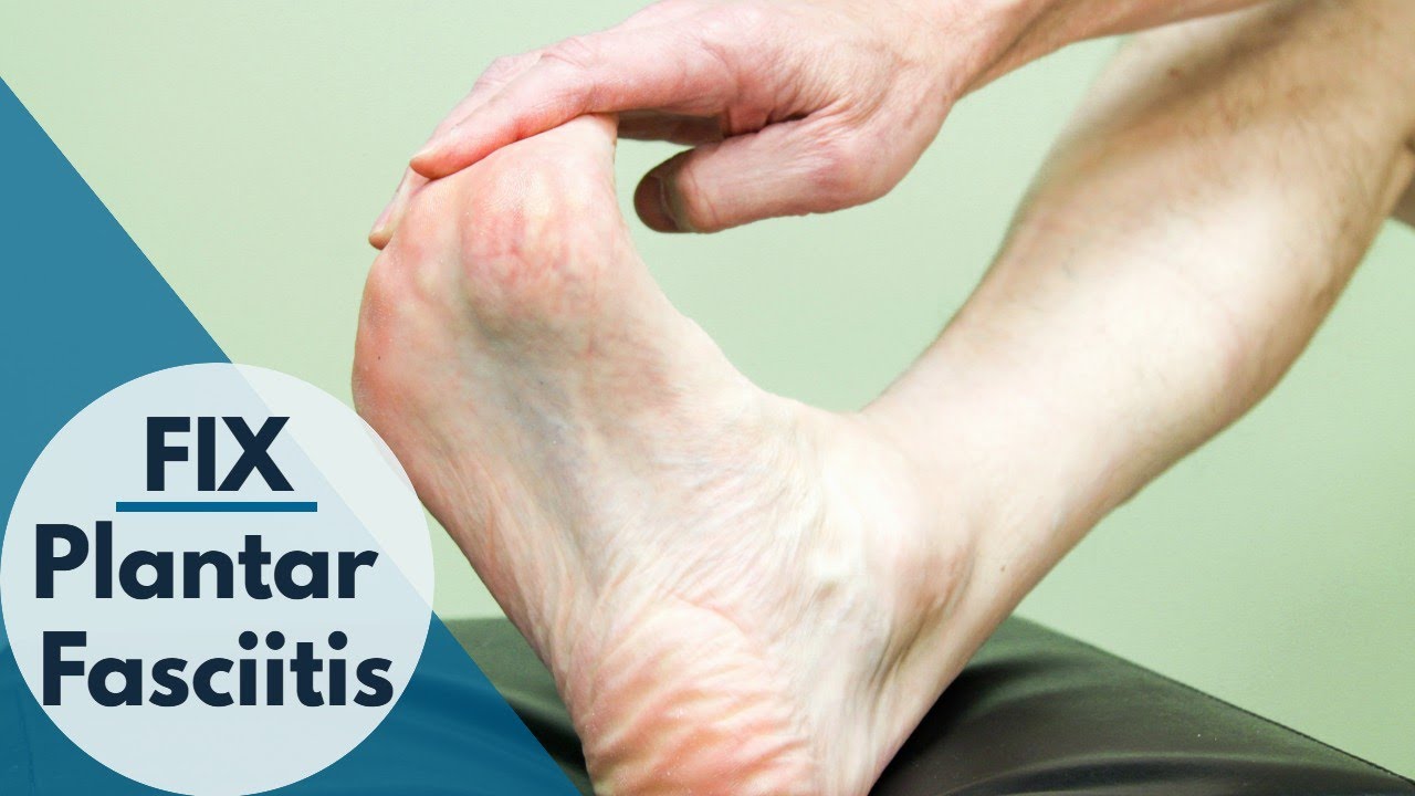 dealing with plantar fasciitis pain