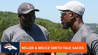 Lessons from a Legend: Bruce Smith talks sacks with Von Miller