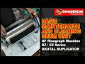 TUTORIAL: Basic maintenance and cleaning drum unit for Risograph EZ/ RZ Series (RZ 670)