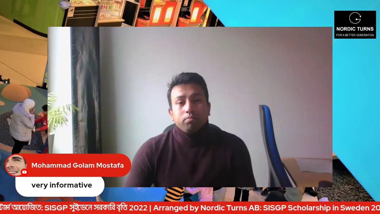 SISGP Scholarship in Sweden 2022