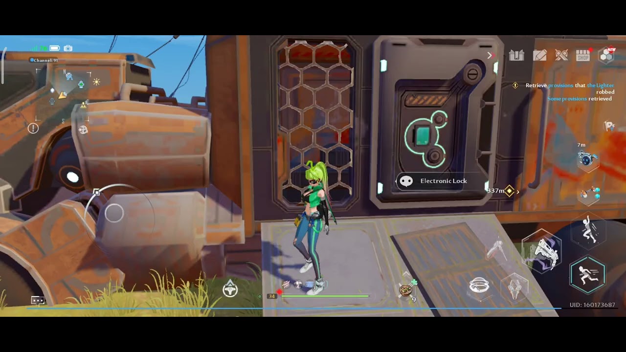 tower of fantasy abondoned truck password