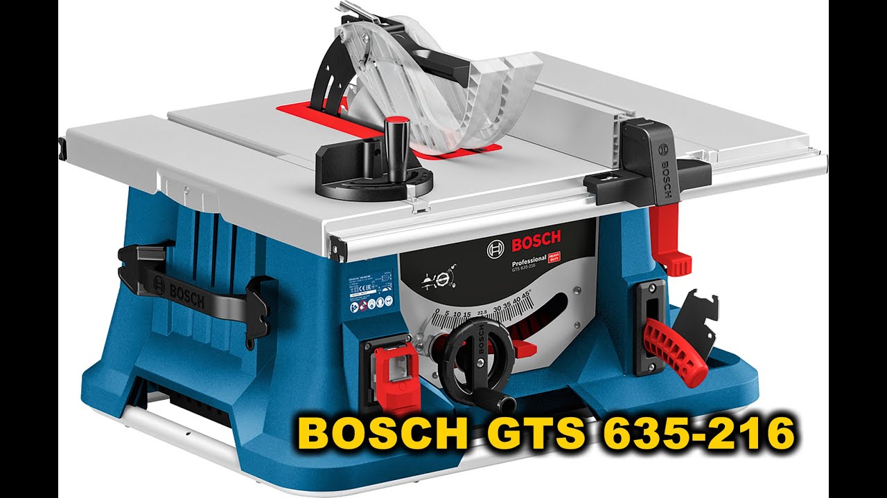 Bosch GTS 635-216, najdostupnejšia píla na trhu. Krátka recenzia