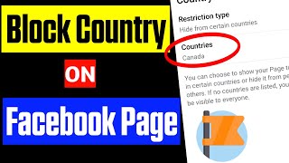 How to Block Country on Facebook Page [2026]