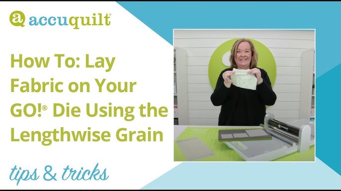 How to Use AccuQuilt GO!™ to Cut Quilting Fabric - Homemade Emily Jane