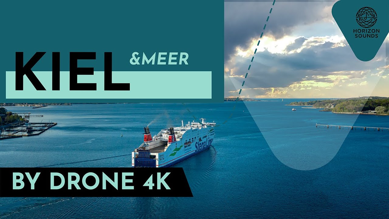 KIEL&MEER Drohne 4K Kiel von oben - Ostsee - Kieler Förde - Luftaufnahmen