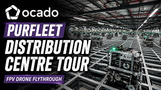 Ocado Distribution Centre - FPV Drone Flythrough