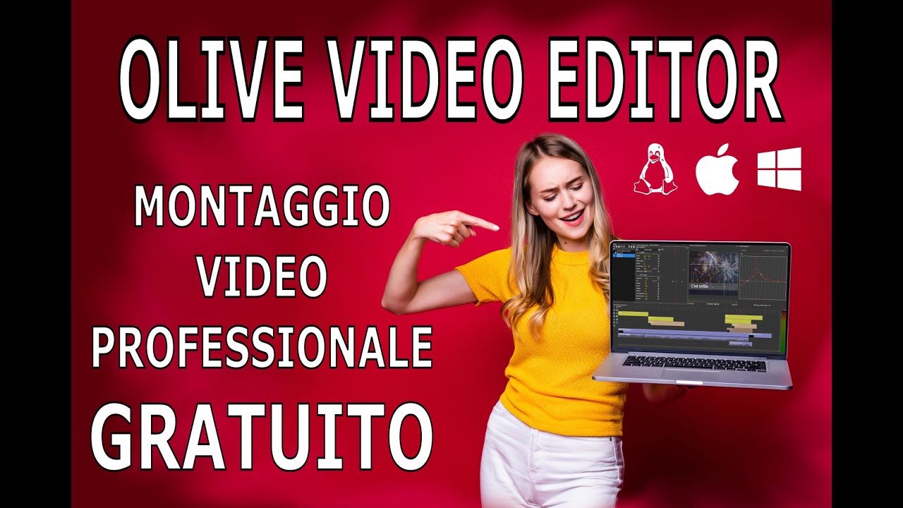 Olive Video Editor 0.1 Un editor professionale tutorial base