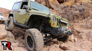 Jeep Wranglers Off-Road in Calico - Adventure Weekend Day 2